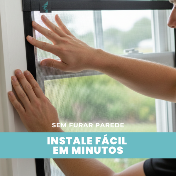 Tela Mosquiteira Magnética (1m por 1,20m) - Imagem 7