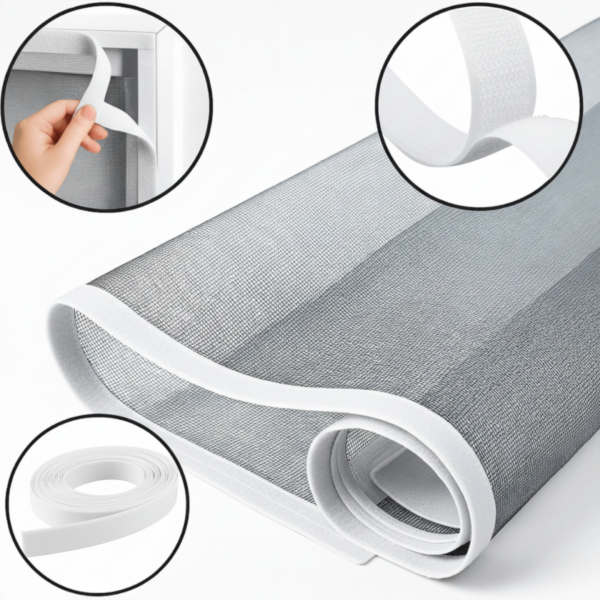 Tela Mosquiteira Velcro - Branca - Imagem 4