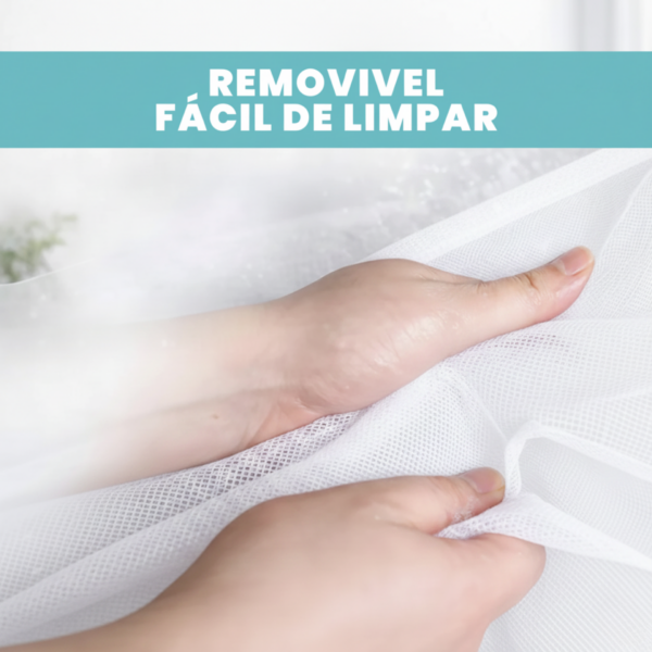 Tela Mosquiteira Velcro - Branca - Imagem 5