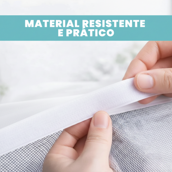 Tela Mosquiteira Velcro - Branca - Imagem 6